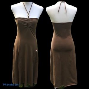 Tammy Mars Lt Brown Dress